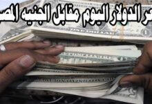 سعر الدولار اليوم مقابل الجنيه المصري