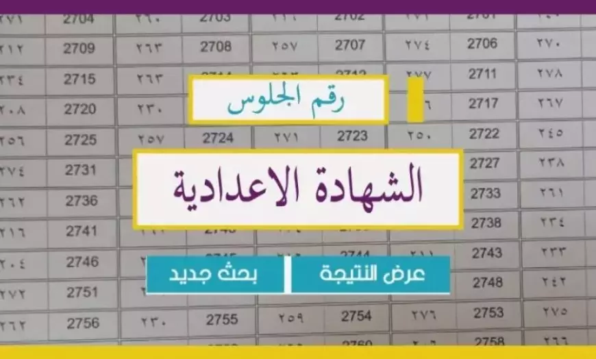 نتيجة الصف الثالث الاعدادي محافظة القليوبية