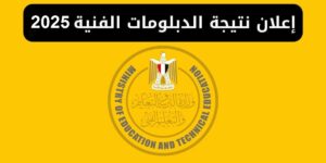 نتيجه الدبلومات الفنيه 2025 