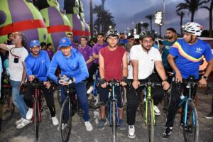 وزير الشباب والرياضة ومحافظ دمياط يتفقدان منشآت نادي دمياط الرياضي (القرية الأولمبية) 3 المارثون
