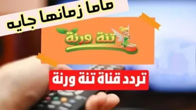 تردد قناة تنة ورنه 2025