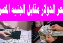 سعر الدولار اليوم