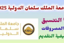 مصاريف جامعة الملك سلمان 2025