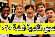 تنسيق الثانوية العامة 2025
