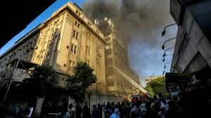 المصرية للاتصالات حريق سنترال رمسيس