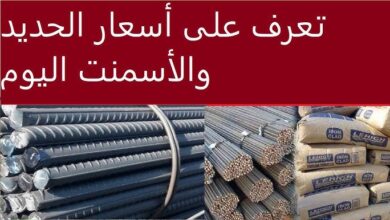 سعر طن الحديد اليوم