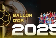 ترتيب الكرة الذهبية 2025