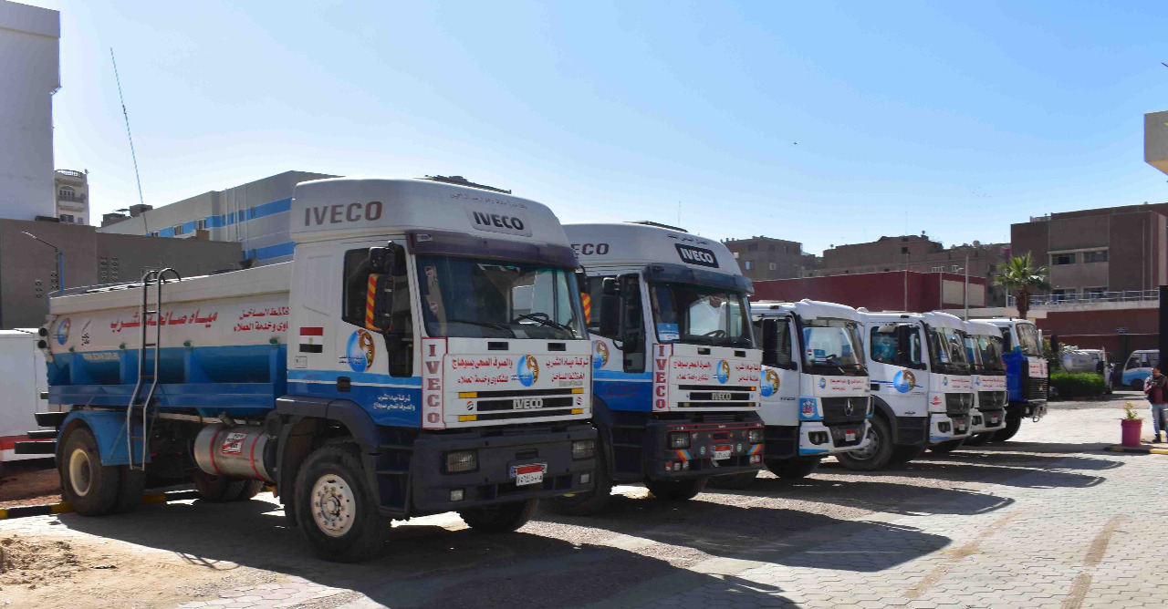 سيارات مياه مطروح